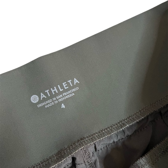Athleta Moss Olive Green Sutton Utility Cargo Jogger Pants 4 - Picture 5 of 5